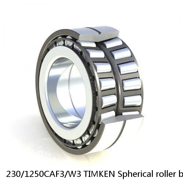 230/1250CAF3/W3 TIMKEN Spherical roller bearing