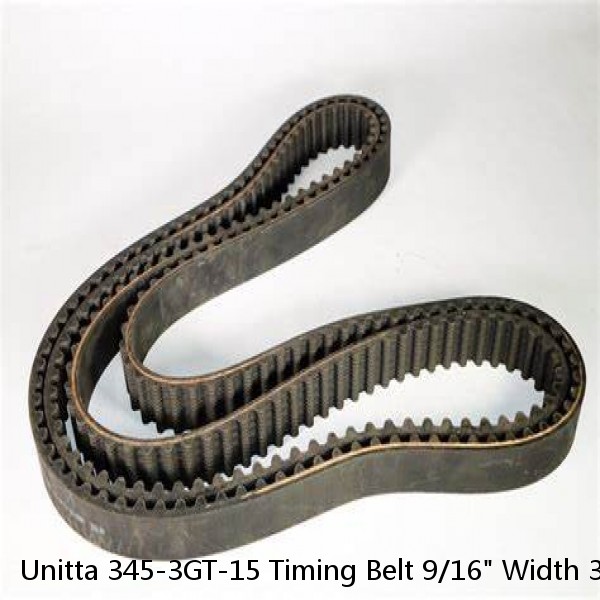 Unitta 345-3GT-15 Timing Belt 9/16