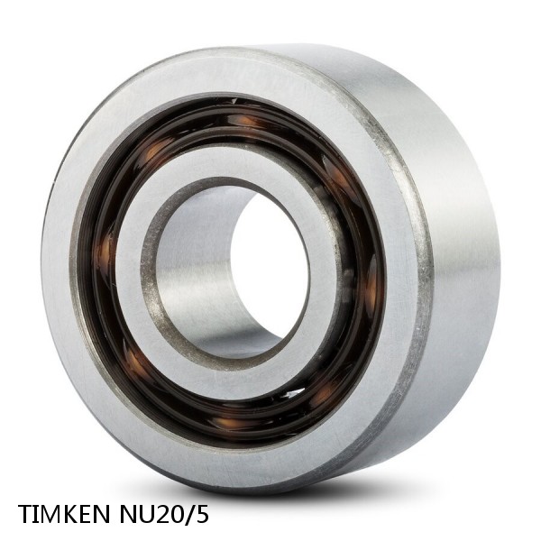 NU20/5 TIMKEN Single row cylindrical roller bearings