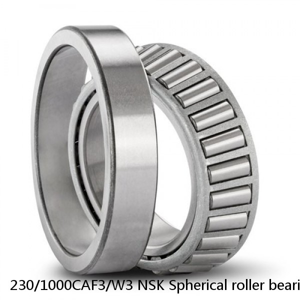 230/1000CAF3/W3 NSK Spherical roller bearing #1 small image