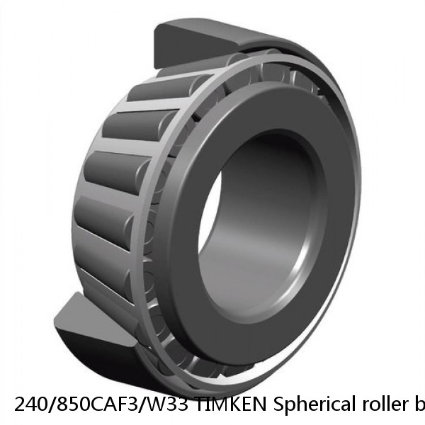 240/850CAF3/W33 TIMKEN Spherical roller bearing #1 small image