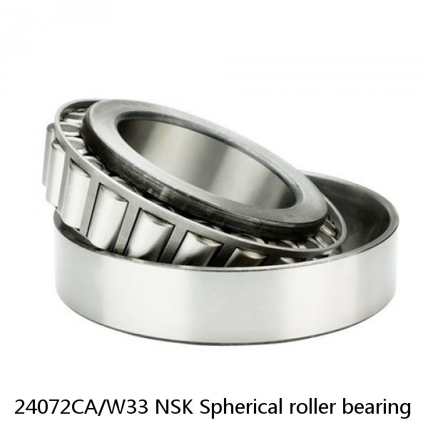 24072CA/W33 NSK Spherical roller bearing #1 small image