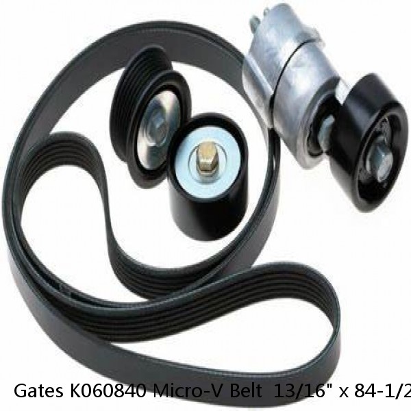 Gates K060840 Micro-V Belt  13/16" x 84-1/2" 20mm x 2147mm  #1 small image