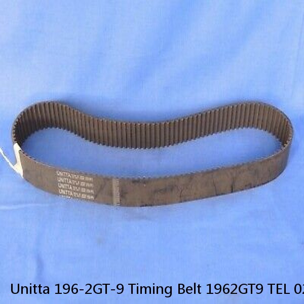 Unitta 196-2GT-9 Timing Belt 1962GT9 TEL 023-000831-1 9mm Width