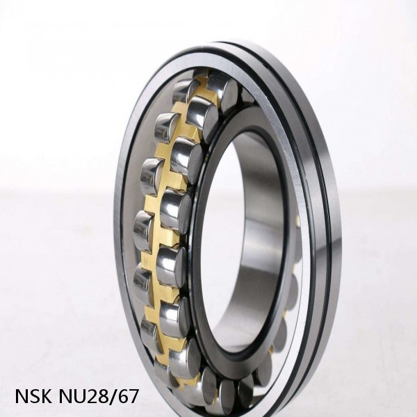 NU28/67 NSK Single row cylindrical roller bearings #1 small image