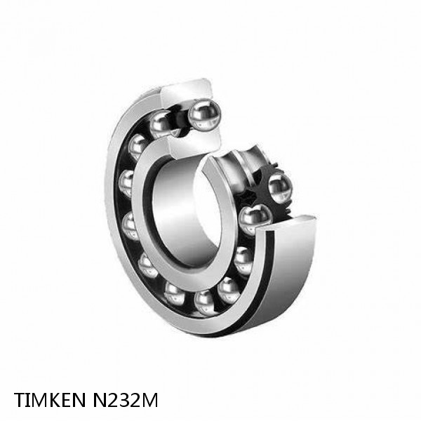 N232M TIMKEN Single row cylindrical roller bearings #1 small image