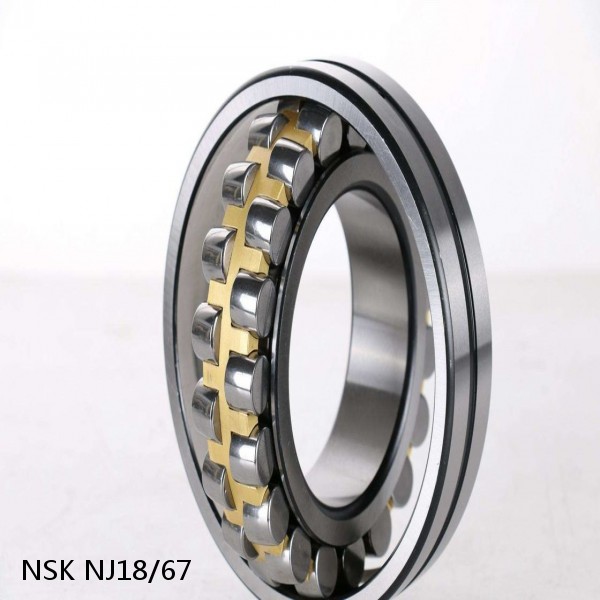 NJ18/67 NSK Single row cylindrical roller bearings #1 small image