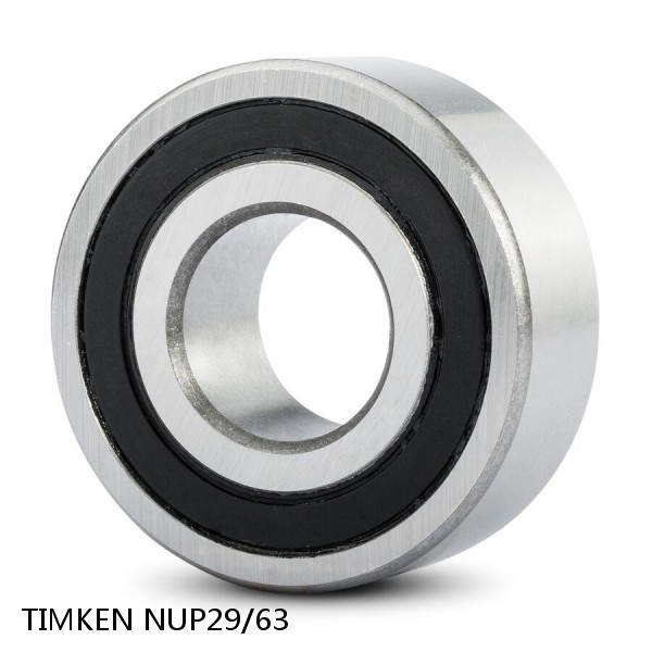 NUP29/63 TIMKEN Single row cylindrical roller bearings