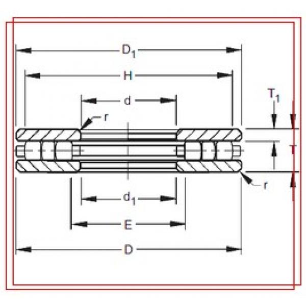 Timken 60TP124 Thrust Roller Bearings #1 image