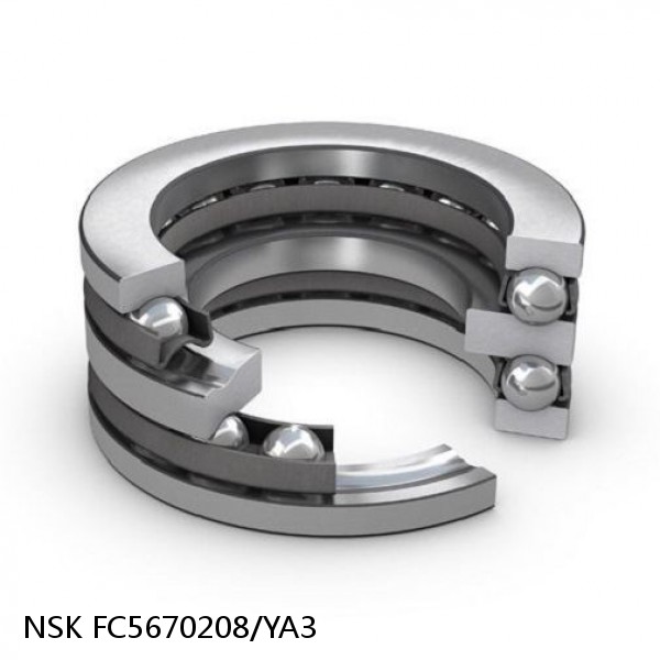 FC5670208/YA3 NSK Four row cylindrical roller bearings #1 image