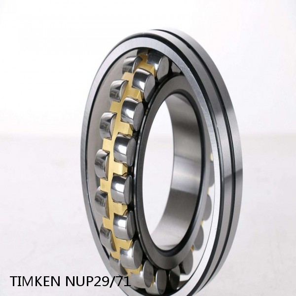 NUP29/71 TIMKEN Single row cylindrical roller bearings #1 image